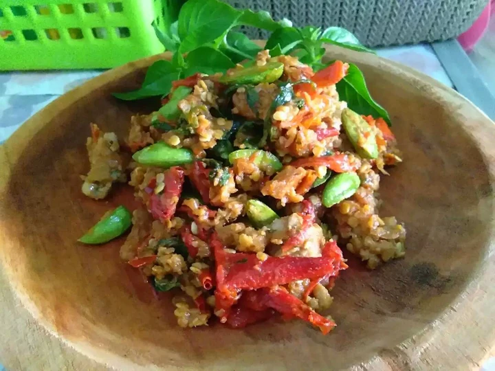 Langkah Gampang Menyiapkan Resep Sambal Tempe pete yang Enak Banget Anti Ribet, Menggugah Selera