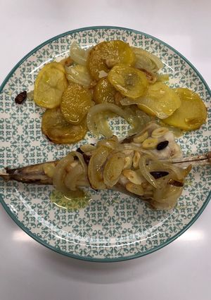 Una foto de Rape al horno