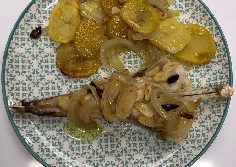 Rape al horno