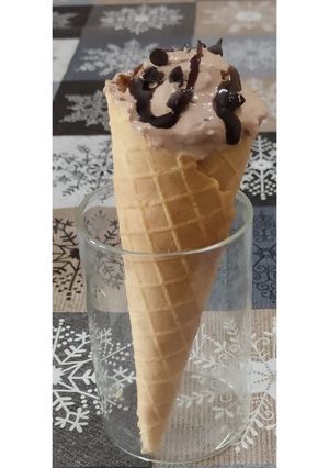 A picture of Chocholate ice cream.