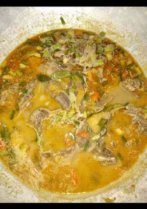Foto resep Ayam kampung santan pedas