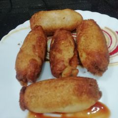 A picture of Paneer Bread Roll.