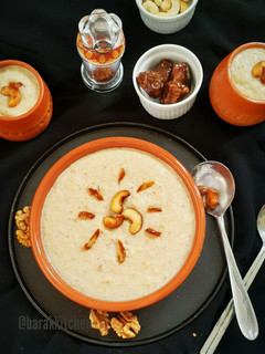 A picture of Date kheer.