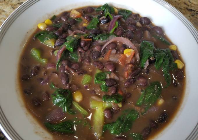 Recipe of Ultimate Mexican black bean soup