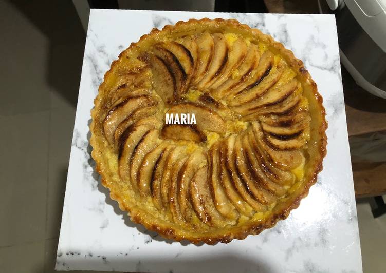 Langkah Mudah untuk Menyiapkan Apple Pie (French Apple Tart), Lezat