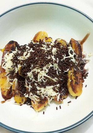 Foto resep Pan fried banana😋