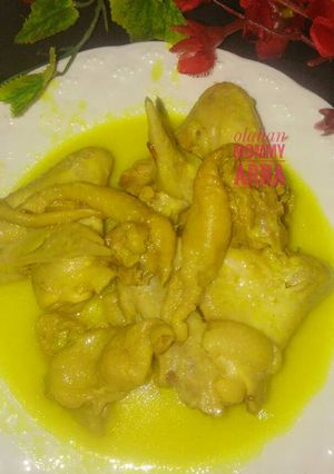 Foto resep Sayap Ayam santan simple