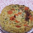 Tortilla de zanahoria y zapallitos