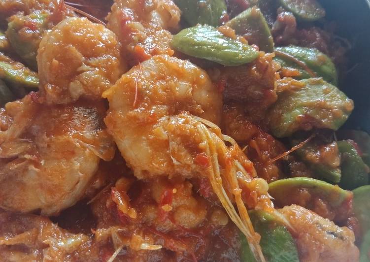 Bagaimana Menyiapkan Balado udang pete Anti Gagal