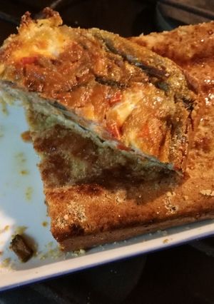 Una foto de Soufflé de verduras