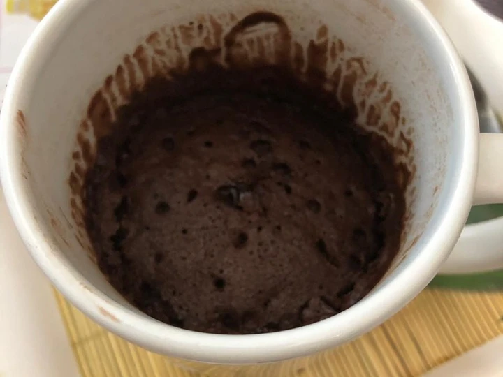 Easy Steps Prepare Recipes Chocolate cake in a mug the Awesome  Delicious.