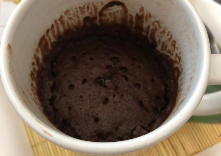 Steps to Make Favorite Chocolate cake in a mug