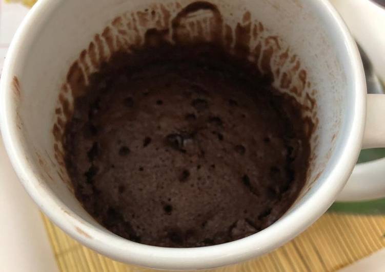 Steps to Make Perfect Chocolate cake in a mug