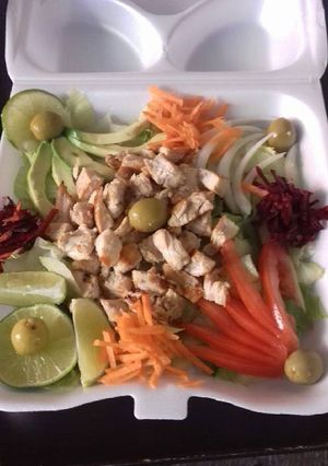 Una foto de Ensalada primavera