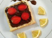 Gambar selai strawberry diet