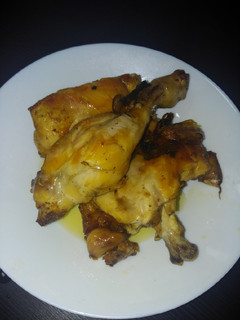 Una foto de Pollo al ajillo