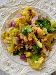 【營養健康】地中海白花椰菜温沙拉 的食譜成品照片