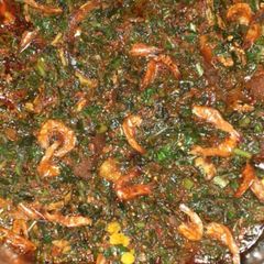 A picture of Dry prawns sauce.