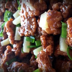 A picture of Sweet and Sour Pork.
