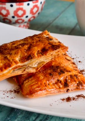 A picture of Chocolate Peanut Butter Pop Tarts.