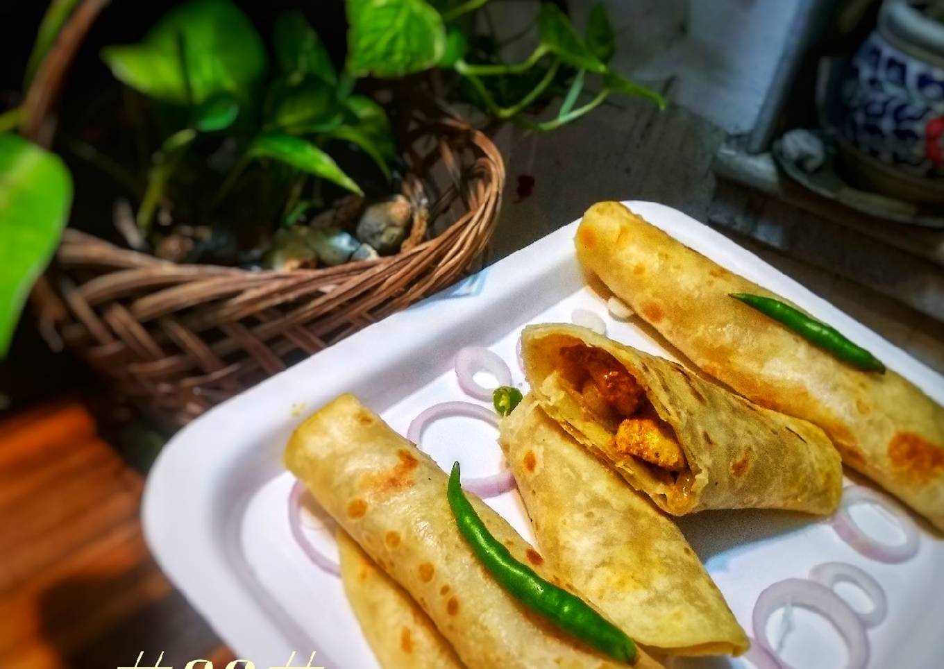 Chicken kathi Roll