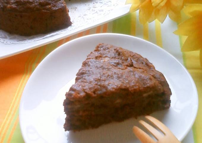 Recipe of Super Quick Macrobiotic Cocoa Banana Cake
