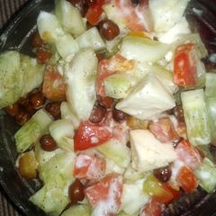 A picture of Easy diet salad...