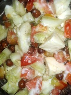 A picture of Easy diet salad...