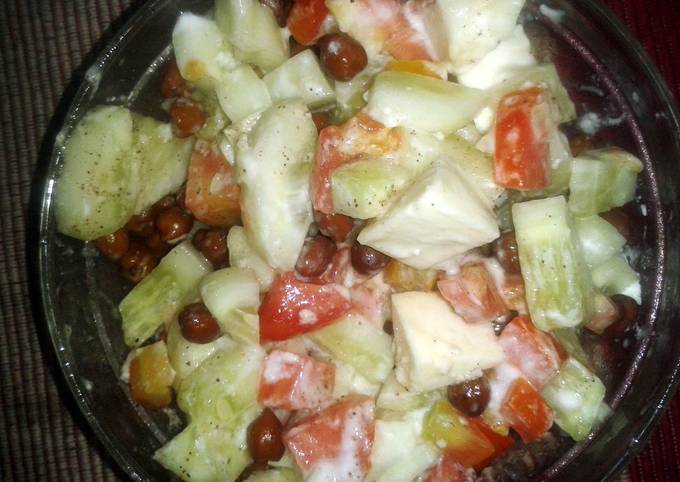 Simple Way to Prepare Perfect Easy diet salad..