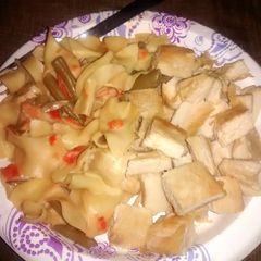 A picture of Dawn's Kickin' Chicken Noodles.