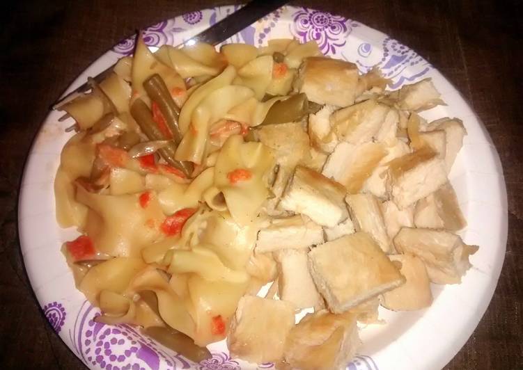 Step-by-Step Guide to Prepare Dawn&#39;s Kickin&#39;  Chicken Noodles