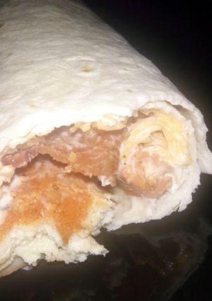 A picture of Chicken Bacon Ranch Wraps.
