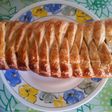 Trenza de chocolate en horno microondas