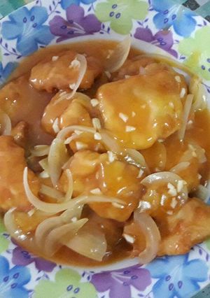 Foto resep Ikan Tuna Asam Manis