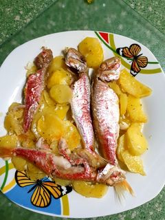 Una foto de Salmonetes al horno