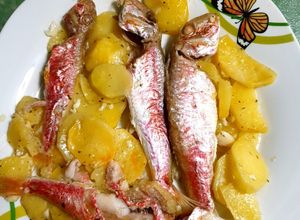 Una foto de Salmonetes al horno