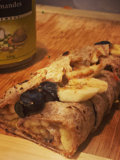 A picture of Healthy Snack Wrap.