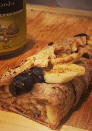 A picture of Healthy Snack Wrap.