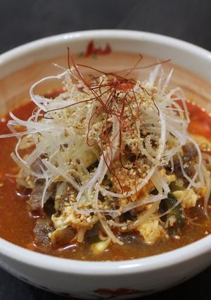 A picture of Yukgaejang Soup.