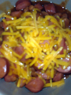 A picture of dogs and beans.