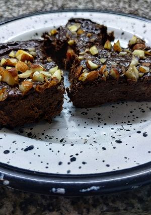 Una foto de Brownie sin harina 🍫