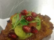 A picture of fruit guacamole