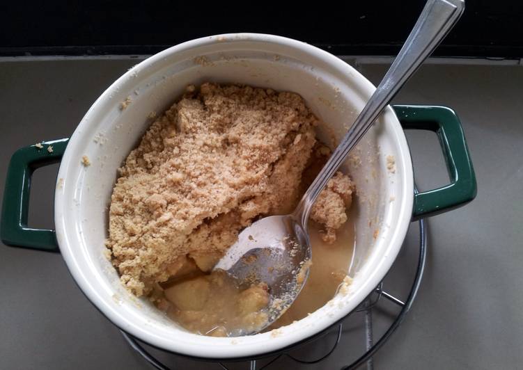 How to Make Ultimate Super easy apple crumble