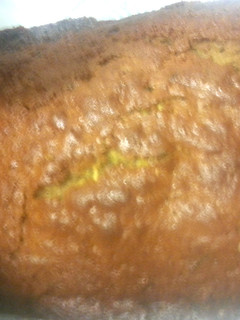 A picture of Kayla's zucchini bread.