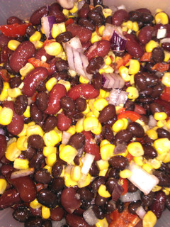 A picture of Bean Salad.