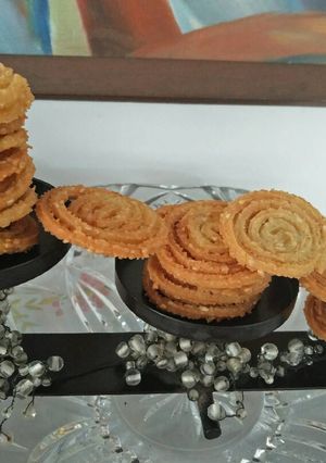 A picture of Chakli.