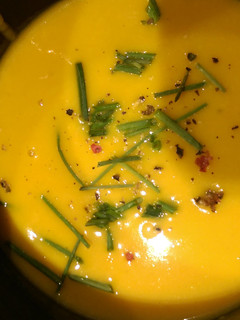 A picture of Pumpkin Soup.