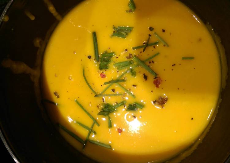 Simple Way to Prepare Homemade Pumpkin Soup
