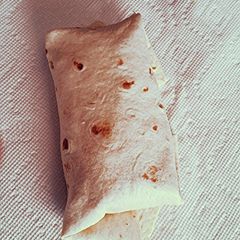 A picture of Pork Chop Burritos.