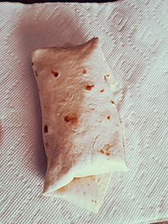 A picture of Pork Chop Burritos.